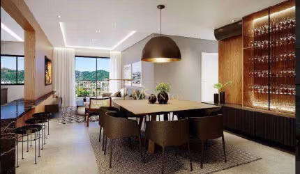 Apartamento com 3 dormitórios à venda, 98 m² por R$ 1.264.792,66 - Monte Verde - Florianópolis/SC