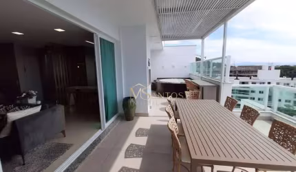 Cobertura com 3 dormitórios à venda, 166 m² por R$ 3.400.000,00 - Jurerê - Florianópolis/SC