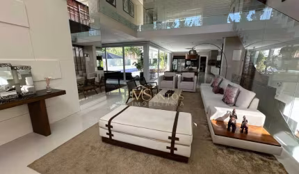 Casa com 4 dormitórios à venda, 485 m² por R$ 7.780.000,00 - Jurerê - Florianópolis/SC