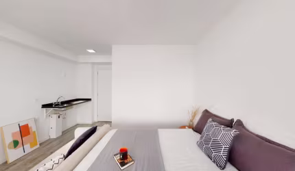 Sensacional apartamento tipo para venda com 1 quarto, 69m²