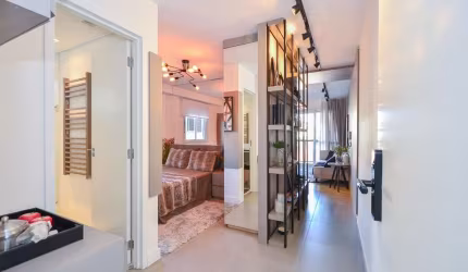 Espetacular apartamento tipo para venda com 1 quarto, 35.11m²