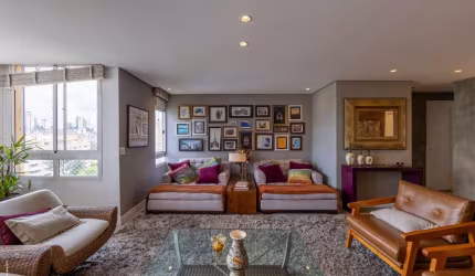 Confortável apartamento tipo para venda com 2 quartos, sendo 2 suítes, 127m²