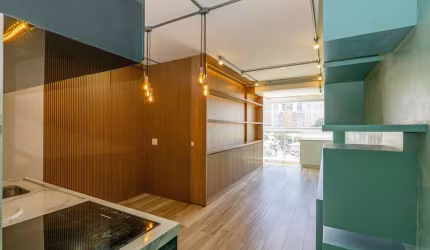 Espetacular apartamento tipo para venda com 1 quarto, sendo 1 suíte, 42m²