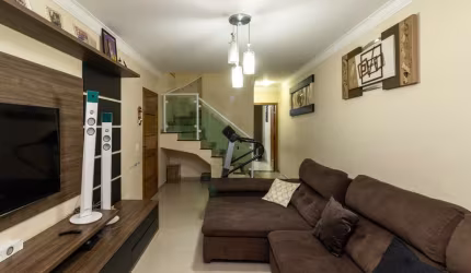 Deslumbrante sobrado para venda com 3 quartos, sendo 1 suíte, 114m²