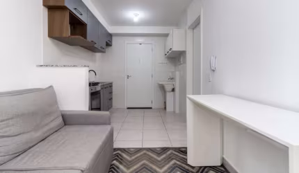 Aconchegante apartamento tipo para venda com 1 quarto, sendo 1 suíte, 30m²