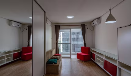 Versátil studio para venda com 1 quarto, 28m²