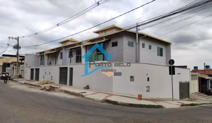 Casa Geminada para Venda em Contagem, Industrial São Luiz, 3 dormitórios, 1 suíte, 3 banheiros, 4 vagas