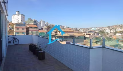 Cobertura para Venda em Contagem, Inconfidentes, 4 dormitórios, 1 suíte, 3 banheiros, 4 vagas