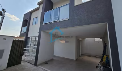 Casa Geminada para Venda em Contagem, São Gonçalo, 4 dormitórios, 1 suíte, 3 banheiros, 2 vagas