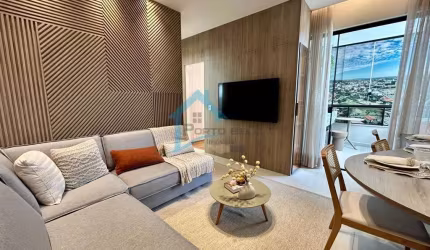 Apartamento 2 Quartos para Venda em Contagem, Fonte Grande, 2 dormitórios, 1 suíte, 2 banheiros, 2 vagas