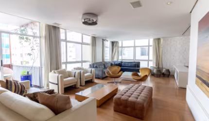 Apartamento Higienópolis  maravilhoso,em rua calma e arborizada