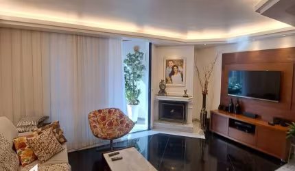 Apartamento à venda no Centro de São Bernardo do Campo-SP, com 3 quartos, 1 suite, 3 salas, 4 banheiros, 3 vagas de garagem e 164m².