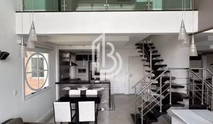 Apartamento Loft Duplex com 75m², Vista Livre e  Shopping Analia Franco