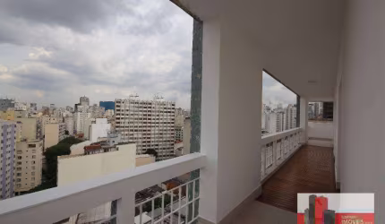 Apartamento em Av. Angélica, 589 - Higienópolis, 4 quartos e 2 vagas