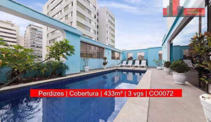 Cobertura à venda R. São Geraldo, 70 - Perdizes, 433m², 3 sts, 3 vgs, Ilhas Seychelles
