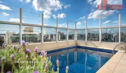 Cobertura de 414 m², 4 suítes, 5 vagas, Av. Helio Pellegrino, 720 - Vila Nova Conceição