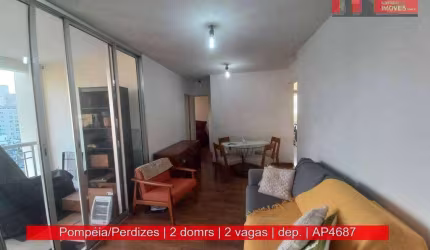 Apartamento de 63m², 2 quartos, 2 vagas, Rua Coronel Melo de Oliveira, 417 - Perdizes, Sweet Life