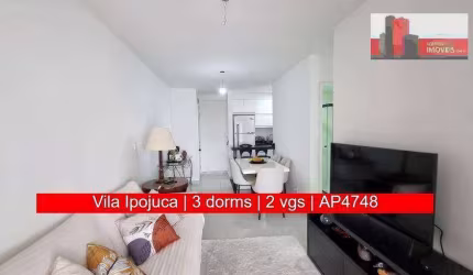 Apartamento de 70m², 3 quartos, 2 vagas, Praça Monsenhor José Maria Monteiro, 82 - Vila Ipojuca, Oxy