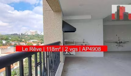 Apartamento R. Cuevas, 100 - City Lapa, 93m², 2 sts, 2 vgs, Le Rêve Exto