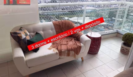 Apartamento R. Faustolo, 1101 - Vila Romana, 3 dorms, office, 98m², Ed. Wide Life