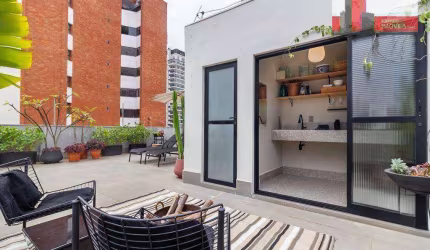 Cobertura R. Capote Valente, 259 - Pinheiros, 110m², 2 dorms, 1 vg, Ed. Marima