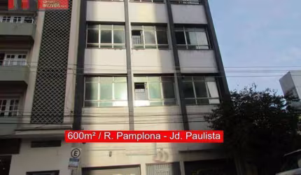 Prédio comercial, Rua Pamplona, 1831 - Jardim Paulista, 600m², à venda