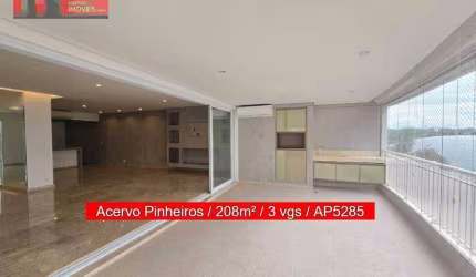 Apartamento 3 quartos, 208m², R. Dr Jose Rodrigues Alves Sobrinho, 150, Alto de Pinheiros, Acervo