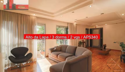 R. João Anes, 175 - Alto da Lapa, 3 quartos, 123m², Ed. Iranel
