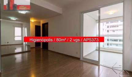 Apartamento Rua Dr. Gabriel dos Santos, 239 - Santa Cecilia, 2 quartos, 80m², Exclusive Higienópolis.
