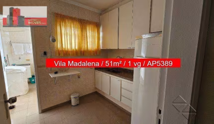 Apartamento R. Heitor Penteado, 1460 - Sumarezinho, 1 quarto, 51m², Ed. Gama.