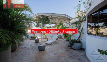 Cobertura R. Min. Ferreira Alves, 33 - Perdizes, 250m², 3 vagas, Solar dos Ministros