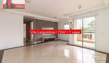 Apartamento Rua Aroaba, 482 - Vila Leopoldina, 72m², 2 quartos, Ecolife.