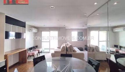 Alugo apartamento R. Bárbara Heliodora, 321 - Vila Romana, 82m², 2 vagas, Ed. Heliodora