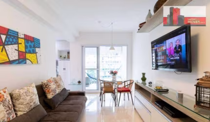 Apartamento com 1 dormitório para alugar, 43 m² por R$ 5.946,94/mês - Pinheiros - São Paulo/SP