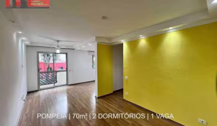 Apartamento R. Caraíbas, 749 - Pompeia, 70m², 1 vaga, Ilha Delphos