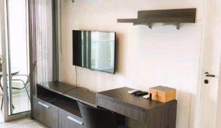 Apartamento com 1 dormitório para alugar, 49 m² por R$ 5.014,00/mês - Brooklin Paulista - São Paulo/SP