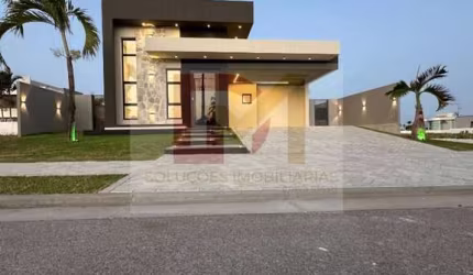 Casa de Condomínio Para Vender com 3 quartos 3 suítes no bairro Centro em Barra Dos Coqueiros / Alphaville Sergipe.