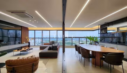 Apartamento à venda, PORTEIRA FECHADA Edifício Lumini, 181m² privativos,  3 suítes, andar alto,  2