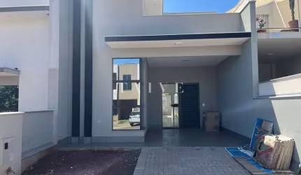 Casa nova à venda, 85m², 3 quartos, 2salas, Condomínio Morada das Flores, Cambé, PR