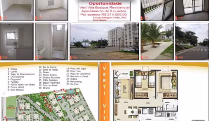 Apartamento com 2 quartos à venda na Estrada Rodrigues Caldas, Taquara, Rio de Janeiro, 56 m2 por R$ 214.000