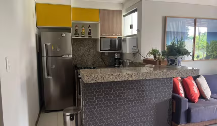 Village Imbassaí, 63m², 1 Quarto, Mobiliado, 1 Vaga