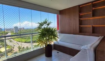 Greenville, 180m², 3 Suítes, Vista Mar, Mobiliado, 3 Vagas