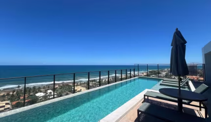 Ilha de Mykonos - Itapuã, Studio com 25m², Vista Mar