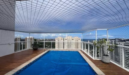 Greenville, Cobertura 360m², Vista Mar, 4 Suítes, 4 Vagas