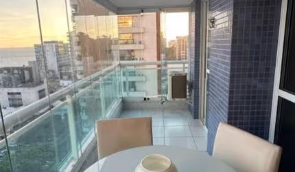 Barra Sky Residence, 48m², 1 Quarto, Varanda, Mobiliado