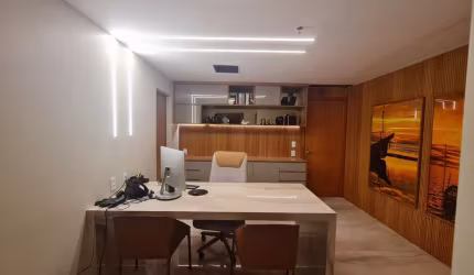 Hangar - Sala Comercial, 115m², 2 Banheiros, Armários, 3 Vagas