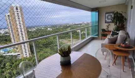 Platno - Greenville - Patamares, 110m², 2/4, Home Office, Nascente, 2 Vagas