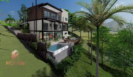 Casa com 3 dormitórios à venda, 800 m² por R$ 1.300.000,00 - Condomínio Reserva Ibirapitanga - Santa Isabel/SP