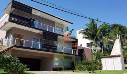 Casa com 7 dormitórios à venda, 929 m² por R$ 4.200.000,00 - Condomínio Reserva Ibirapitanga - Santa Isabel/SP