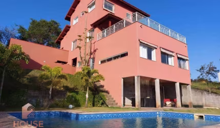 Casa com 4 dormitórios à venda, 400 m² por R$ 1.800.000,00 - Condomínio Reserva Ibirapitanga - Santa Isabel/SP